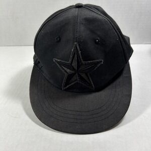infinity Headwear Black Star SnapBack‎ Hat Cap Cowboys?